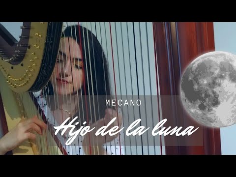 Hijo de la Luna - Harp Cover | Olga Benito