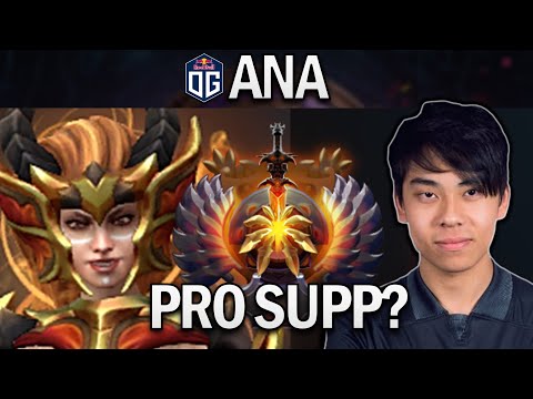 OG.ANA LINA - TRYHARD SUPPORT - DOTA 2 7.27 GAMEPLAY