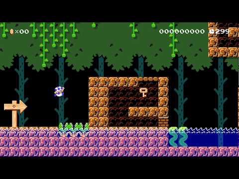 the tight forest　　[HARD] by patan 🍄 Super Mario Maker 2 🍄 No Commentary 1cd