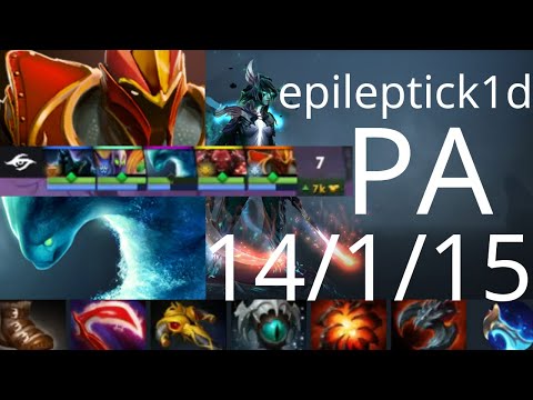 epileptick1d Phantom Assassin vs Axe - - Secret vs VP g1 - EPIC League dota2