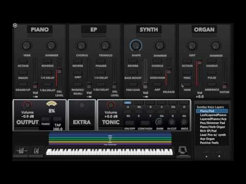 Worship Patches for MainStage: "Sunday Keys" walkthrough video