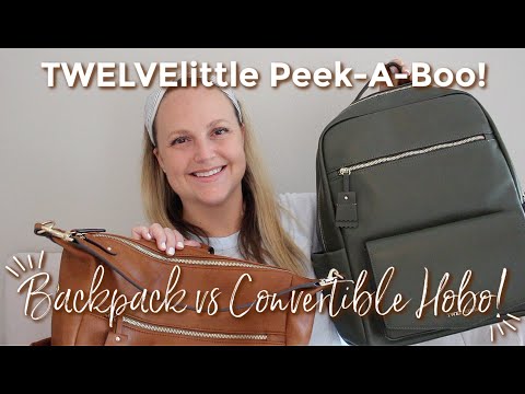 TWELVELITTLE | Peek-a-boo Backpack & Hobo Comparison! | GatorMOM