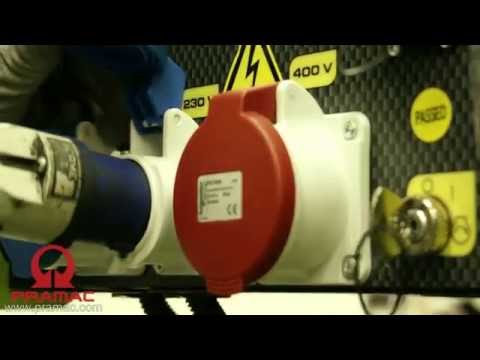 PRAMAC S6000 trojfázová dieslová elektrocentrála s elektroštartom