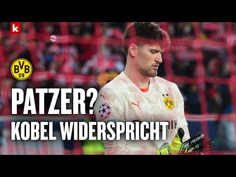 Video Thumbnail: Kobel erklärt den 0:1-Fehlgriff: "Sieht natürlich unglücklich aus" | Lille - BVB 1:2