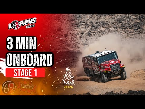 ONBOARD 1. ETAPA - DAKAR INSTATRADE LOPRAIS TEAM DE ROOY FPT