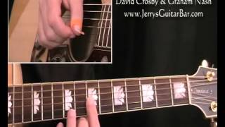 How To Play David Crosby The Lee Shore (intro only)