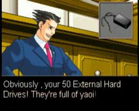 Phoenix Wright : It's clear , Edgeworth is...