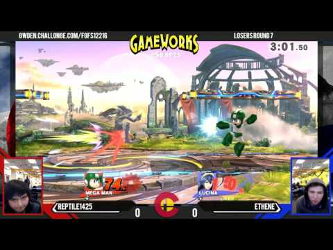 Reptile1425 (Mega Man) Vs. Ethene (Lucina) - LR7