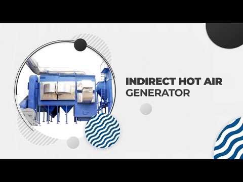 Indirect Fired Shell Hot Air Generator