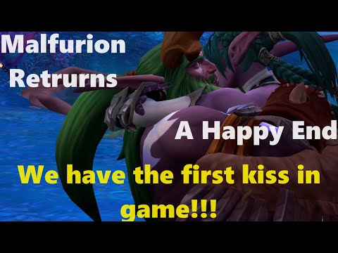 Malfurion Reunites with Tyrande and Shandris | The Best Emotional Cinematic | A Happy End