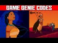Pocahontas Sega Genesis Game Genie Codes