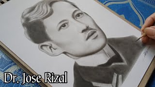 How to draw Dr. Jose P. Rizal | Philippines National Hero | jesar art