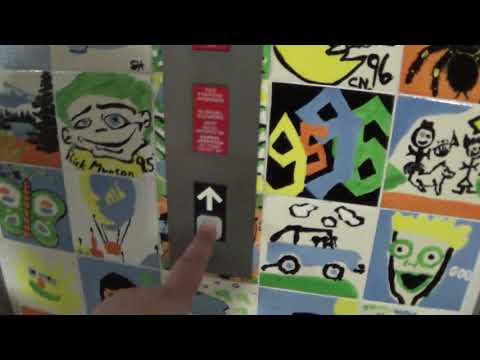 Disgusting Dover impulse hydraulic elevators @ Tacoma Dome parking garage. With (EPIC FAIL).