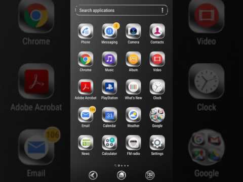 silvery white | Xperia™ Theme Video