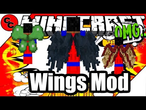 ULTIMATE WINGS MOD! Fly like never before! 1.12.2