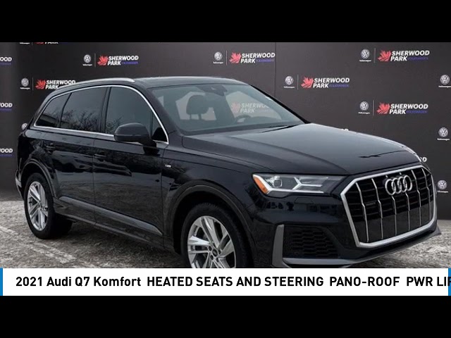 2021 Audi Q7 Komfort | HEATED SEATS AND STEERING | PANO-ROOF in Cars & Trucks in Strathcona County