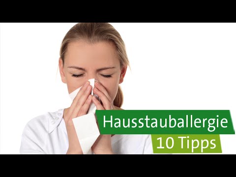 House dust allergy – 10 tips