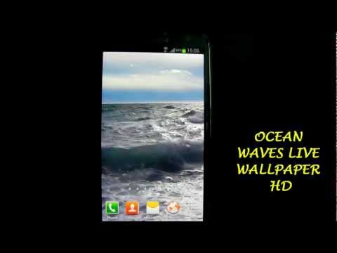 Ocean Waves Live Wallpaper HD Video