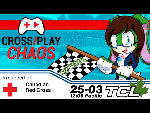 (full VOD) ✚ CROSS/PLAY CHAOS - an SRB2Kart charity event (32-PLAYER MOD LIVESTREAM)