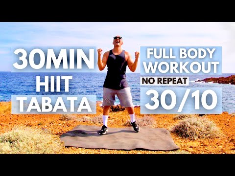 Tabata Hiit 30MIN 🔥NO REPEAT🔥 Full Body Workout / Tabata 30/10