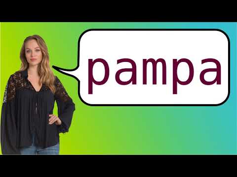 How to say 'pampa' in French?