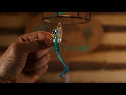 New Ice Lures! Make ANY Jig A Glide Bait Using These!