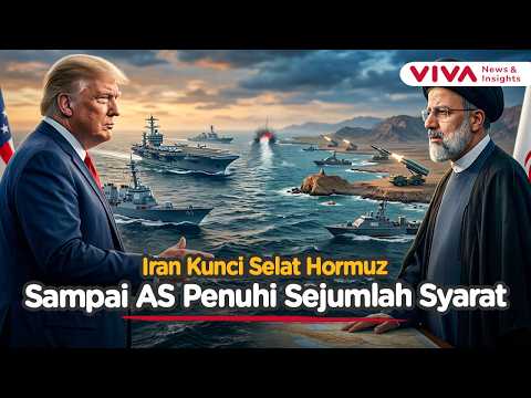 Iran Naikkan Tekanan, Selat Hormuz Tetap Ditutup Sampai AS Menyerah