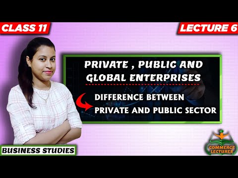 private and public sector enterprises difference between public and private sector class 11