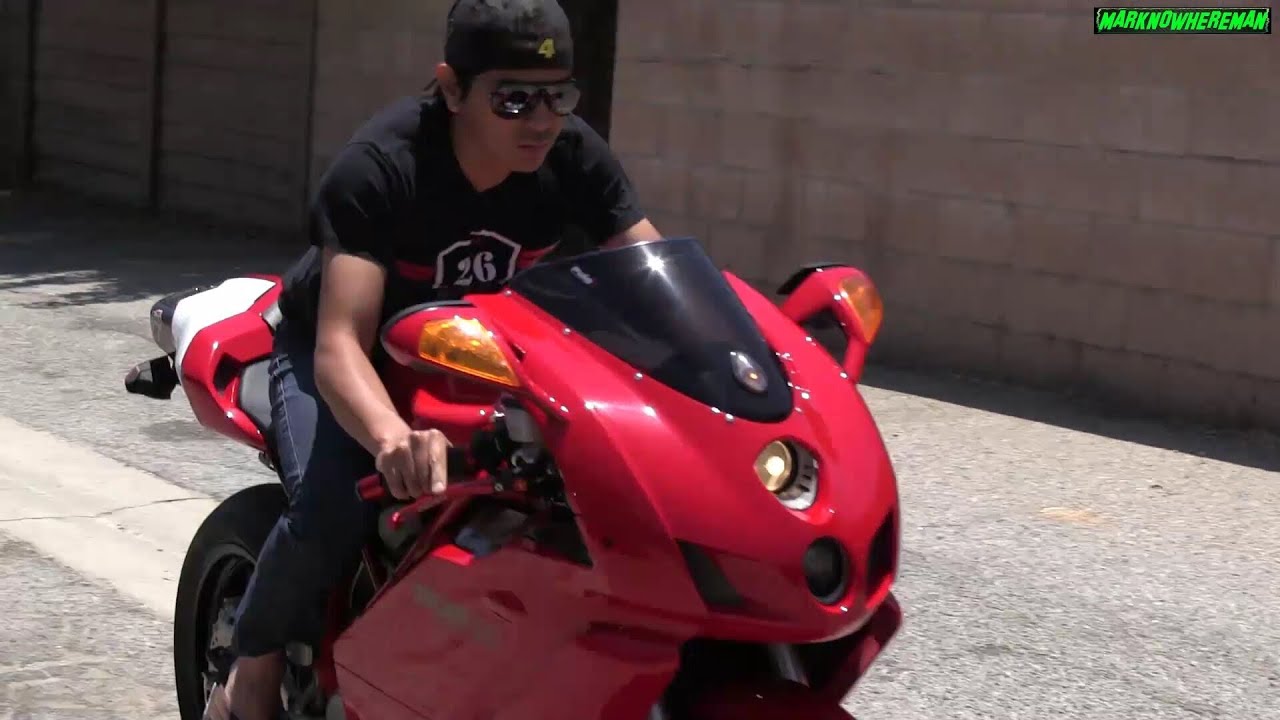 The sound of the RED BEAST! DUCATI Superbike 999