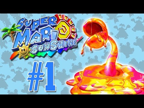 Super Mario Sunshine Playthrough 100% - Part 1 - Convicted Felon