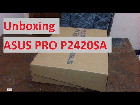 Bongkar Laptop - Unboxing ASUS PRO P2420SA Indonesia