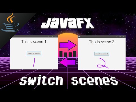 JavaFX switch scenes 💞
