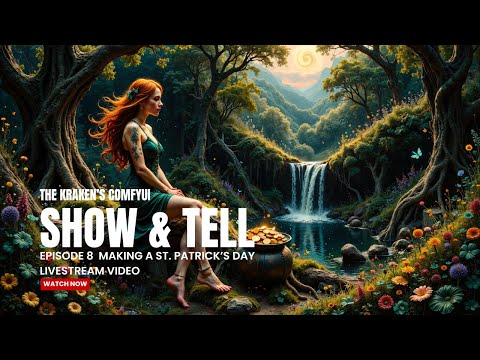 🍀✨ Show & Tell for #ComfyUI | Ep. 8 – The Making of my St. Patrick's Day Livestream 🎶 🍻🎩
