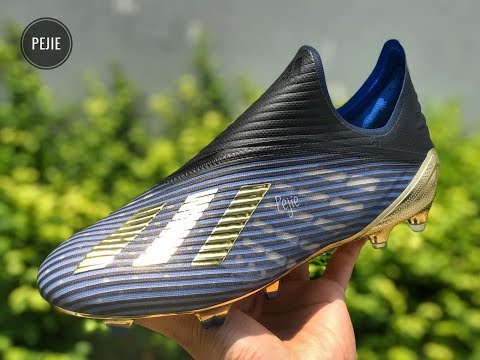 Black : Gold : Blue Next Gen Adidas X 19 Boot