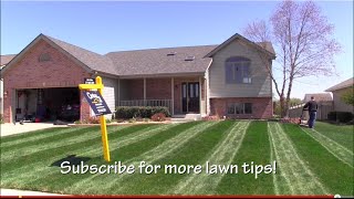 Lawn Striping|How To Mow Stripes In Your Lawn
