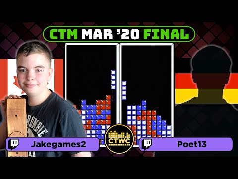 March 2020 CTM - Final Match - Classic Tetris Monthly