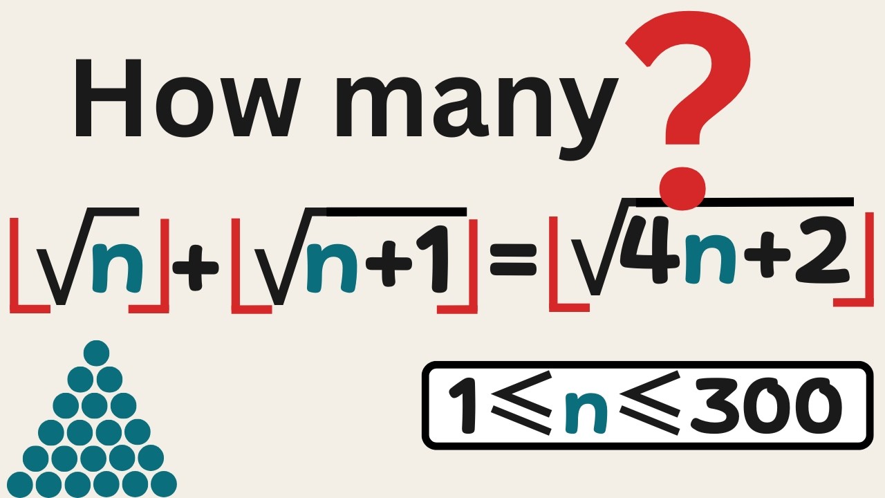 a counting problem with a triangular twist