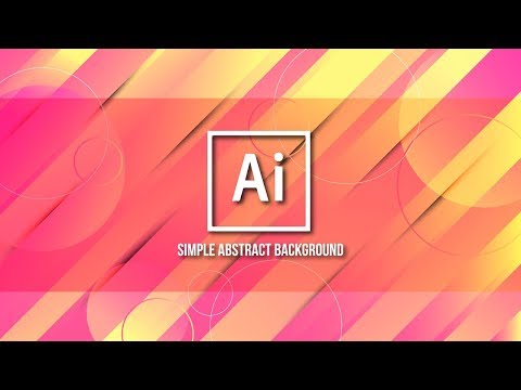 Create Elegant Vector Background with Gradient Tool using Adobe Illustrator Video