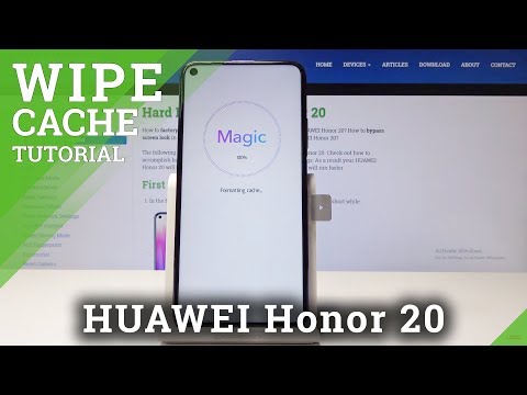 How to Wipe Cache Partition in HUAWEI Honor 20 - Format Cached Files