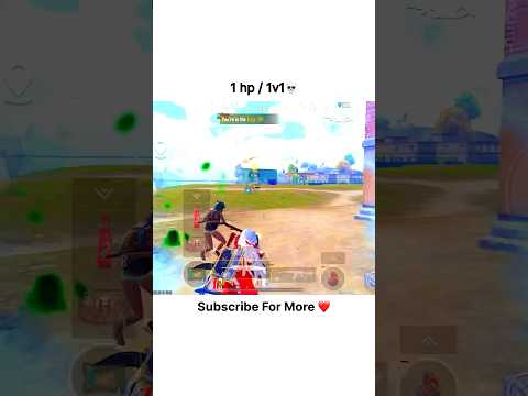 1 hp Clutch 💀 #bgmi #shorts #viral #trending