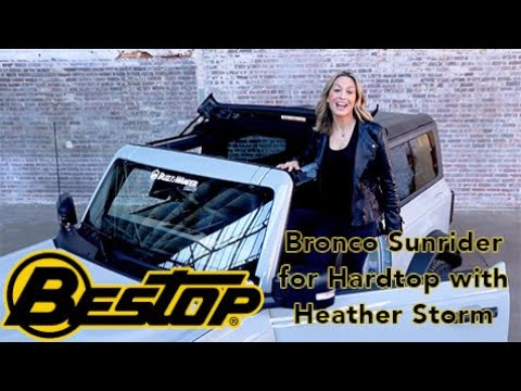 Bronco Sunrider for Hardtop with Heather Storm