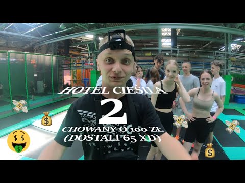 Chowany w parku trampolin o 100 ZŁOTYCH!!! (dostali 65 XD) - vlog 2
