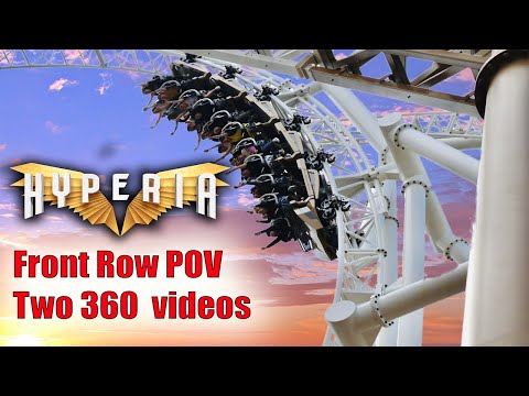 Hyperia Front Row 360 Video - Front seat POV in 360 VR