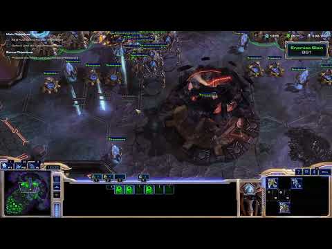 Starcraft 2 WOL - 14 - In Utter Darkness (Nightmare MOD)