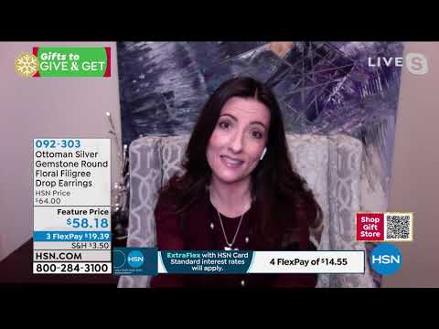 Ottoman Silver Sterling Silver Amethyst Filigree Frame D...