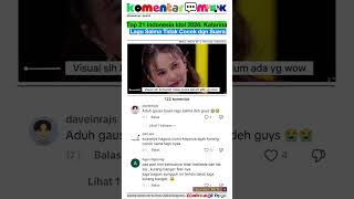 Download lagu Katarina Bridgit Performs Salma Salsabil's 'Sesal' in the Top 21 of Indonesian Idol 2026 mp3