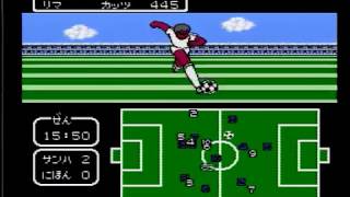 ファミコン版キャプテン翼２　全日本戦
