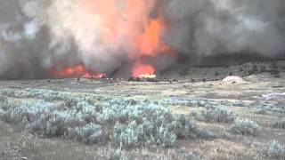 preview picture of video 'Ash Creek Fire 9'