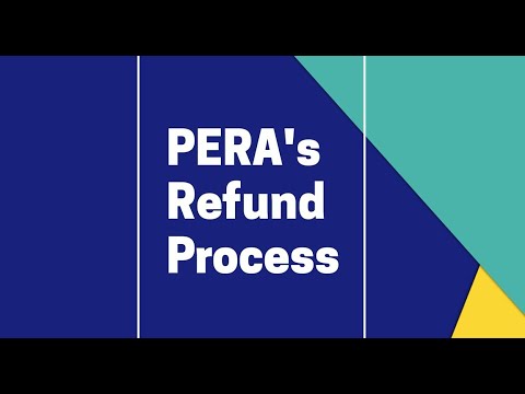 Thumbnail for PERA's Refund Process