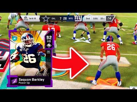 SAQUON BARKLEY CARRIED MY BUDGET SQUAD TO THE SUPERBOWL! - Madden 20 Ultimate Team